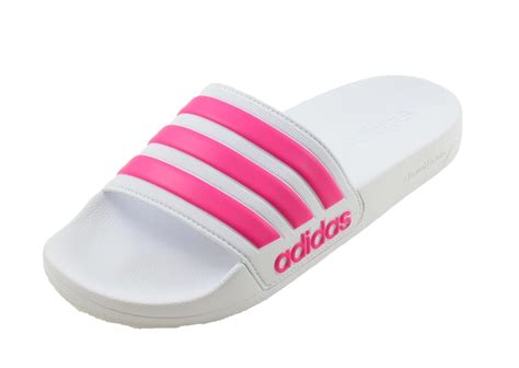 licht roze badslippers adidas|Roze Adidas dames badslippers online kopen .